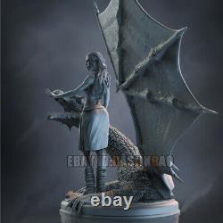 Unpainted 25cm/9.8inch H Resin Mother of Dragons3D Printing Model Unassembled