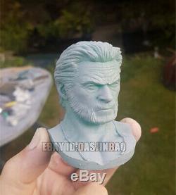 Unpainted 325MM Width Wolverine On The Chair Figure Unassembled 3D Print Model