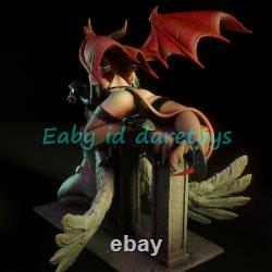 Unpainted 3D Print BDSM Devil Angel 1/6 32cm Resin Figure Model Kits Unassembled