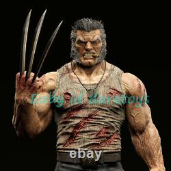 Unpainted 3D Print Wolverine 4 Head 1/6 Resin Figure Model Kits Unassembled