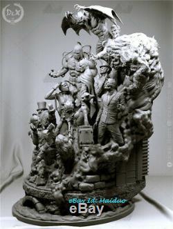 Unpainted Batman Sanity Resin Kits Model Statue GK Unassembled Epic diorama 30cm