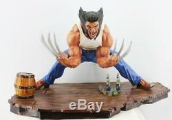 Unpainted Unassembled 1/4 Wolverine Mutant Statue Resin Model Kit Cast For Hobby