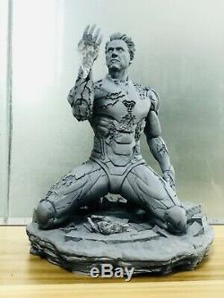 Unpainted and unassembled 1/6 ironman mk 85, i am the ironman, resin model kit