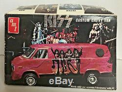VINTAGE KISS 1977 AMT Custom Chevy Van MODEL KIT Aucoin UNassembled/Complete
