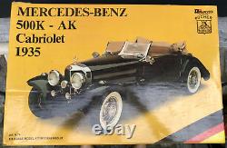 VINTAGE Model KIT 1935 Mercedes Benz 500K AK Cabriolet 1/8 Pocher K 74 RARE