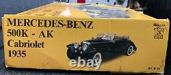 VINTAGE Model KIT 1935 Mercedes Benz 500K AK Cabriolet 1/8 Pocher K 74 RARE