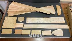 VTG Eagle Model Aircraft Co Grumman F6F-4 Hellcat Balsa Airplane Kit Unassembled