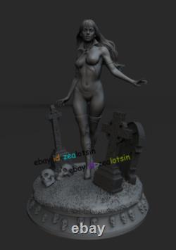 Vampire Queen 3D Print Figure GK Model Kits Unpainted Unassembled Garage Kits
