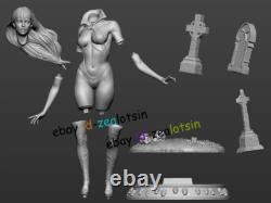 Vampire Queen 3D Print Figure GK Model Kits Unpainted Unassembled Garage Kits