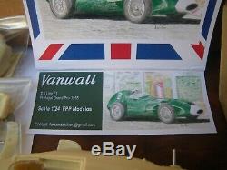 Vanwall F1 Stirling Moss 1/24 unassembled kit 1958 Portugal GP