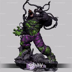 Venomized Hulk Unassembled Unpainted 3D Printing Resin Model Kits Garage Kits