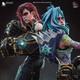 Vi Arcane FAN ART Figure Statue 3d Print Model Kit Unpainted Diorama