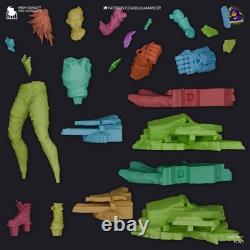 Vi Arcane FAN ART Figure Statue 3d Print Model Kit Unpainted Diorama Vi Arcane FAN ART Figure Statue 3d Print Model Kit Unpainted Diorama