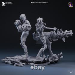 Vi Arcane FAN ART Figure Statue 3d Print Model Kit Unpainted Diorama Vi Arcane FAN ART Figure Statue 3d Print Model Kit Unpainted Diorama