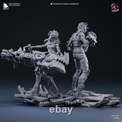 Vi Arcane FAN ART Figure Statue 3d Print Model Kit Unpainted Diorama Vi Arcane FAN ART Figure Statue 3d Print Model Kit Unpainted Diorama
