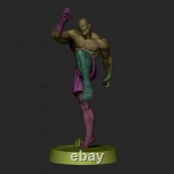 Viktor Sagat Unassembled Unpainted 3D Printing Resin Model Kits Garage Kits