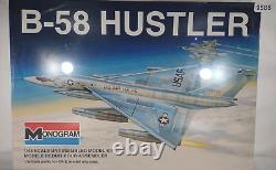 Vintage 1/48 Monogram B-58 Hustler SAC Delta-Wing Bomber Model Kit 1999 9588