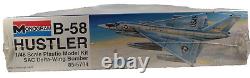 Vintage 1/48 Monogram B-58 Hustler SAC Delta-Wing Bomber Model Kit 1999 9588