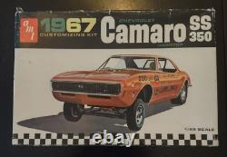 Vintage AMT 1967 Chevrolet Camaro SS 350 125 Plastic Kit READ