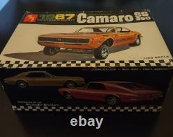 Vintage AMT 1967 Chevrolet Camaro SS 350 125 Plastic Kit READ