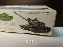 Vintage Bandai 1/24 US Army Medium Tank M60A1 Model Kit 4260 Partially Sealed