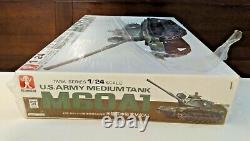 Vintage Bandai 1/24 US Army Medium Tank M60A1 Model Kit 4260 Partially Sealed