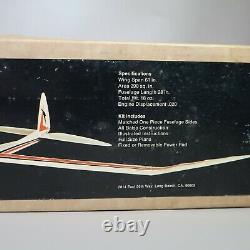 Vintage House of Balsa NOMAD TWO 2 Channels Model Airplane Kit UNASSEMBLED