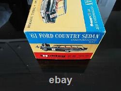 Vintage Hubley 1961 Ford Country Sedan Model Car Kit