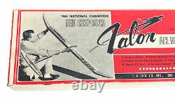 Vintage JETCO Talon 80 NORDIC SOARER Glider MODEL AIRPLANE KIT A/2 UNASSEMBLED