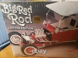 Vintage LINDBERG 1/8 BIG RED ROD No. 73044 MOTORIZED KIT NOS FACTORY SEALED MINT