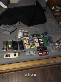 Vintage Model Car Junkyard Lot For Restoration Or For Parts READ