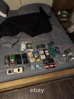 Vintage Model Car Junkyard Lot For Restoration Or For Parts READ