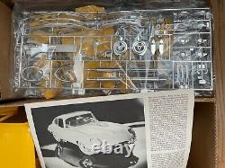 Vintage Monogram Jaguar Xke 1/8 Scale Model Kit Unassembled