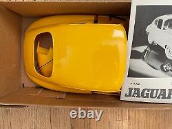 Vintage Monogram Jaguar Xke 1/8 Scale Model Kit Unassembled