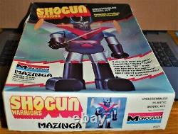 Vintage Monogram Shogun Warriors 6021 Mazinga Model Kit Unassembled, from USA