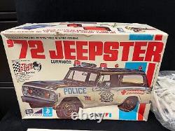 Vintage Original Issue Mpc'72 Jeepster Unbuilt Stickers 500 Kit Idea Contest