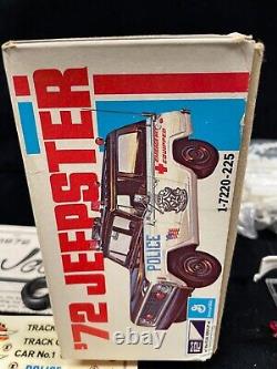 Vintage Original Issue Mpc'72 Jeepster Unbuilt Stickers 500 Kit Idea Contest