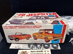 Vintage Original Issue Mpc'72 Jeepster Unbuilt Stickers 500 Kit Idea Contest