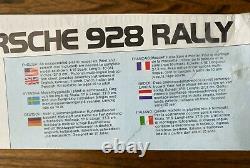 Vintage Revell Porsche 928 Rally 7483 Model NIB