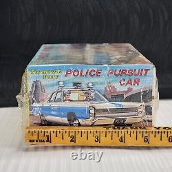 Vintage Sealed Box Jo-han 1968 Plymouth Fury Police Pursuit Car Model GC-1300
