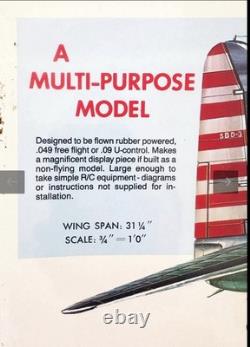 Vintage Sealed Guillow's WWII Balsa Model Airplane Kits