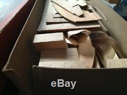 Vintage Sterling 40 Chris Craft 63' Motor Yacht Model Boat Wood Kit Unassembled