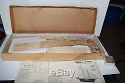 Vintage Sterling Wooden Model Kit B21M Schooner Emma C Berry Unassembled