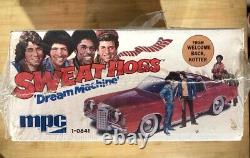 Vintage Sweathogs Dream Machine Mpc Model Car Kit With 4 Figures- Factory Sealed