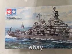 Vintage Tamiya BB-63 Missouri U. S. Battleship 1/350 Plastic Model Kit New