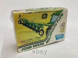 Vtg Rare ERTL John Deere 1/25 Model Kit # 12 Plow & # 6 Wagon Vtg Sealed Kits
