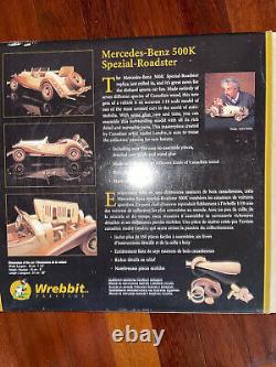 WREBBIT COLLECTION LANDRY MERCEDES-BENZE 500K Spezial-Roadster 110 Wooden KIT