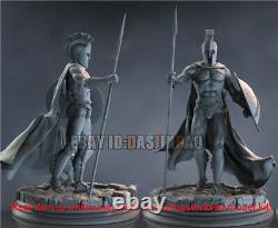 Warrior Leonidas 1/6 Figure 3D Print Model Unpainted Unassembled GK H33cm