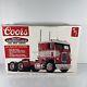 White Freightliner Dual Drive Cabover Coors AMT Model Kit 1/25 Scale Truck Hobby