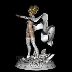 White Queen Emma Girl Figure 1/6 H36cm 3D Print Model Kit Unpainted Unassembled